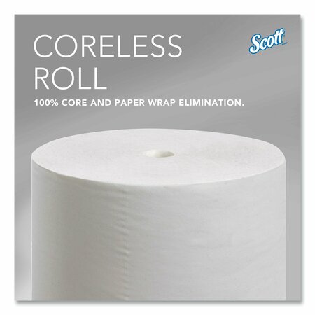 Scott Coreless, 2 Ply, 1000 Sheets, White, 36 PK 4007